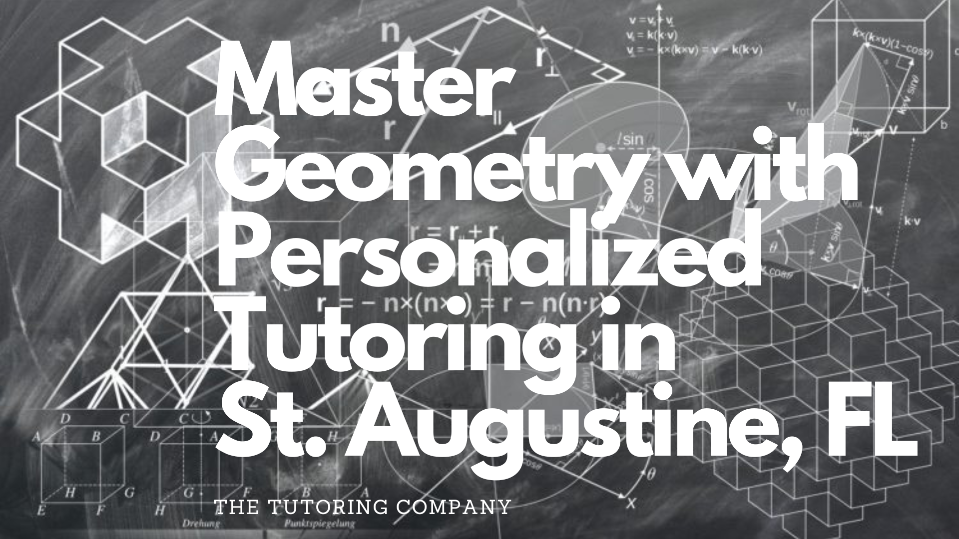 The Tutoring Company offers personalized geometry tutoring in St. Augustine, FL to help students build a strong foundation and achieve academic success. Contact us today! 