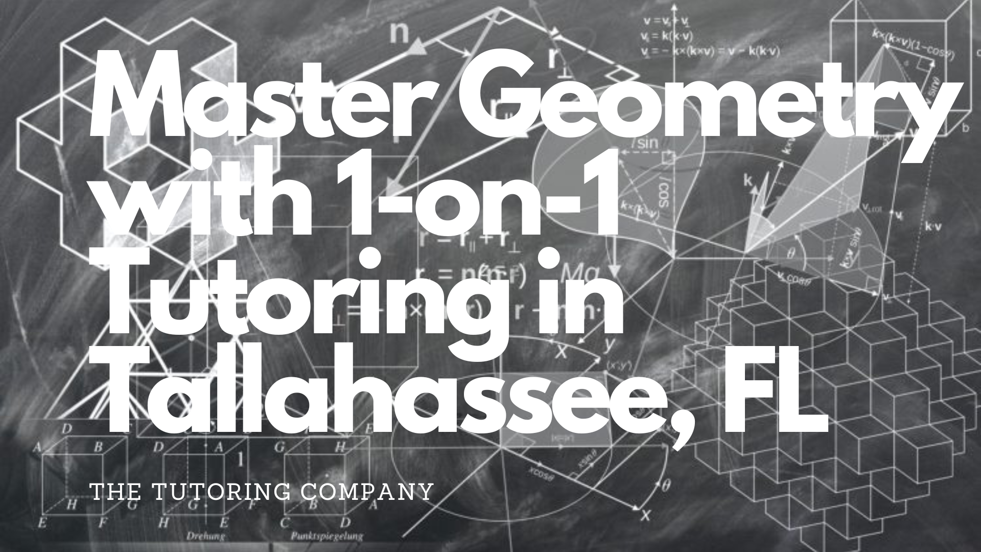 Build a strong foundation in geometry with personalized one-on-one tutoring in Tallahassee. Contact The Tutoring Company today to schedule your first session.